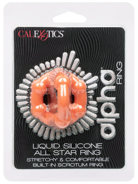 Alpha Liquid Silicone All Star Ring - ClubX